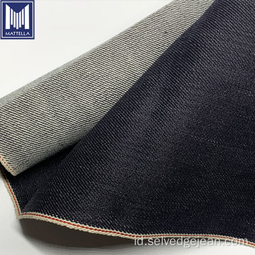 super berat 22 oz 100% kain denvedge cotton selvedge